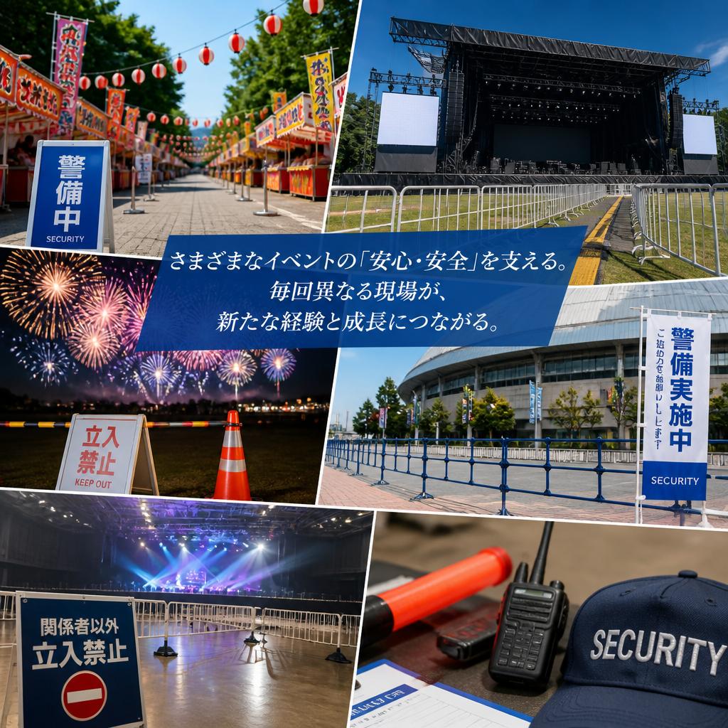 イベント警備の魅力